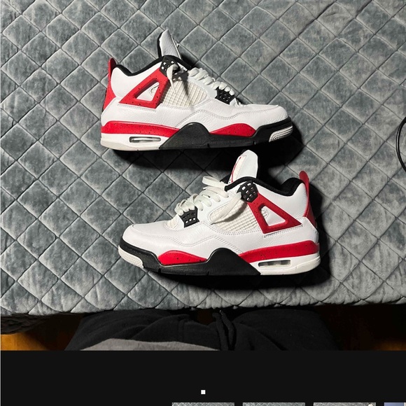 Jordan 4 red cement bought from goat don’t need anymore